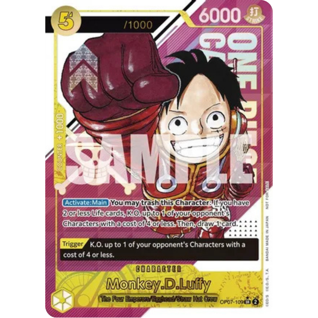 Monkey.D.Luffy (CS 2024 Event Pack) (OP07-109) - One Piece Promotion Cards Foil
