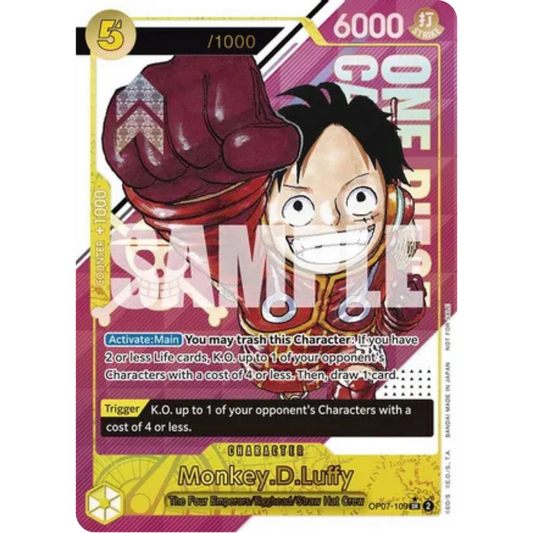 Monkey.D.Luffy (CS 2024 Event Pack) (OP07-109) - One Piece Promotion Cards Foil