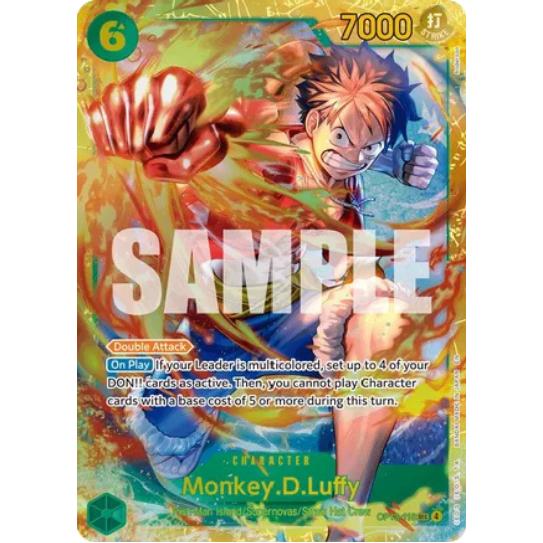 Monkey.D.Luffy (118) (OP13-118) - Carrying On His Will Foil