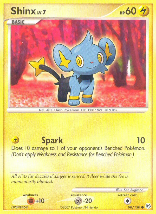 Shinx 098  Diamond and Pearl - Common