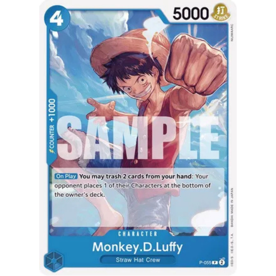 Monkey.D.Luffy (P-055) (Reprint) (P-055) - Premium Booster -The Best-