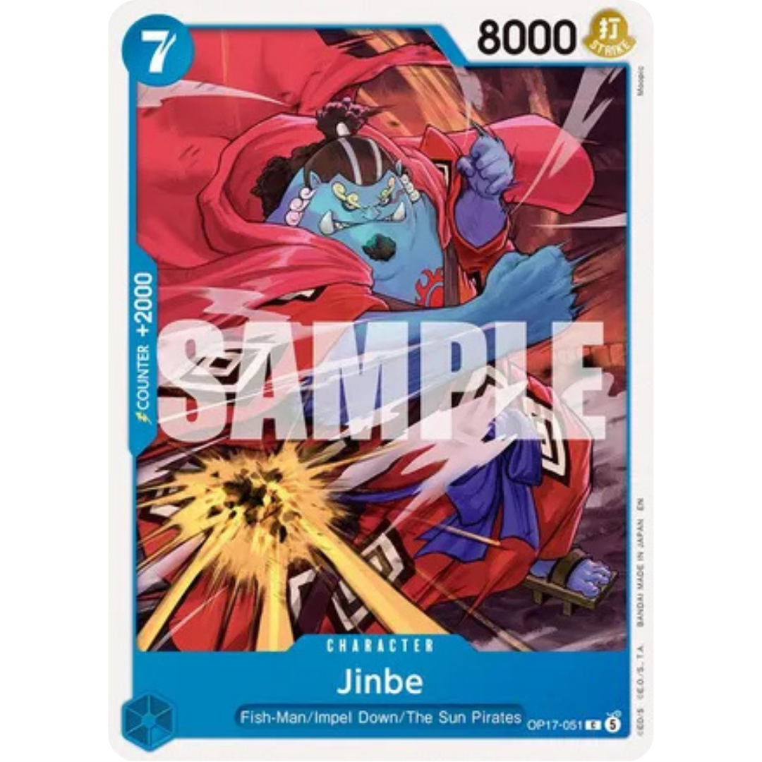 Jinbe (051) (OP17-051) - The World's Strongest Warriors