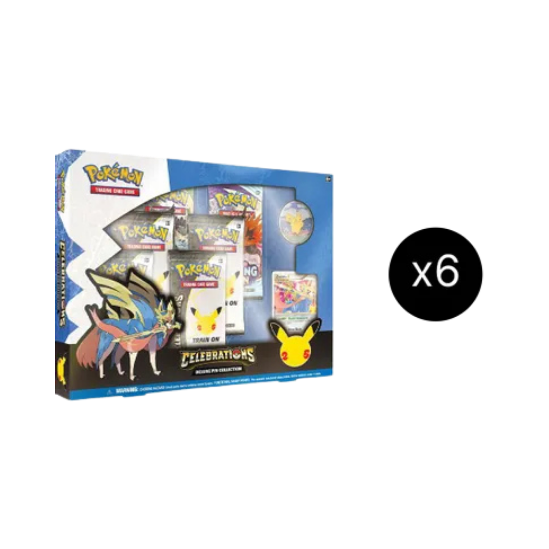 Celebrations Deluxe Pin Collection Case [Zacian LV. X]