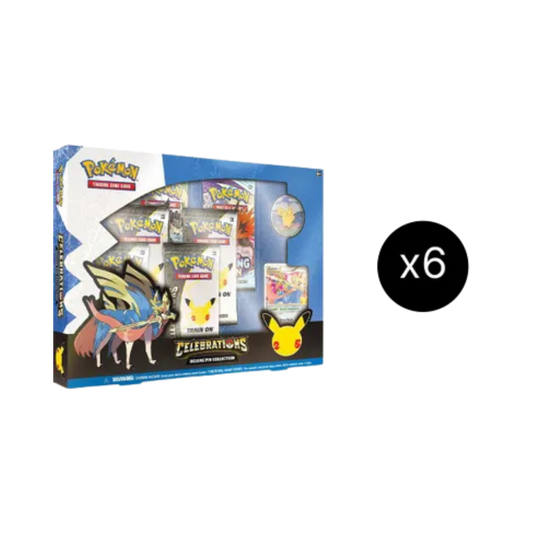 Celebrations Deluxe Pin Collection Case [Zacian LV. X]