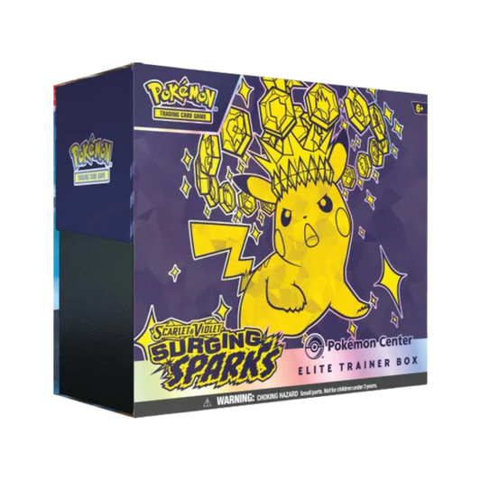 Surging Sparks Pokemon Center Elite Trainer Box (Exclusive)