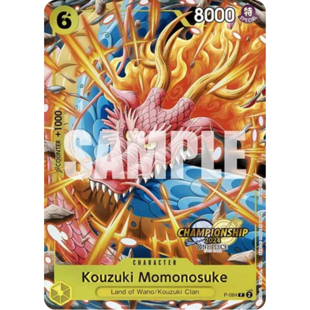 Kouzuki Momonosuke (CS 2024 Event Pack) (P-064) - One Piece Promotion Cards Foil