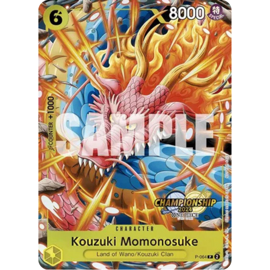 Kouzuki Momonosuke (CS 2024 Event Pack) (P-064) - One Piece Promotion Cards Foil