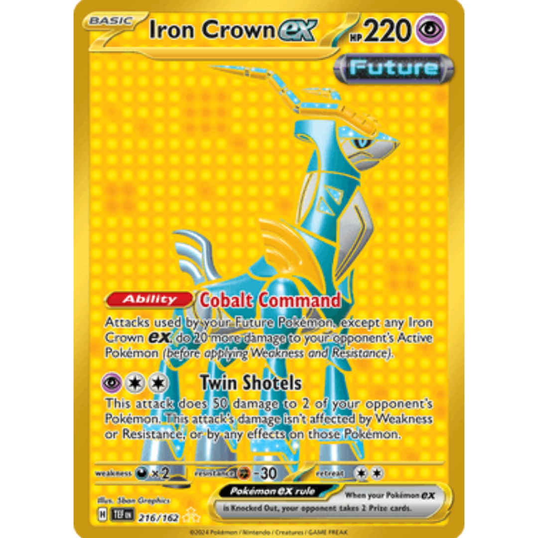 Iron Crown ex (216/162) [Scarlet & Violet: Temporal Forces]