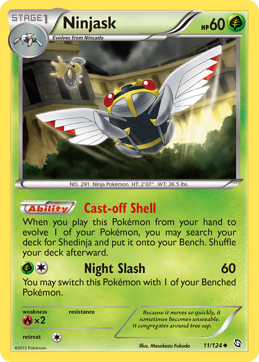 Ninjask  Dragons Exalted - Uncommon