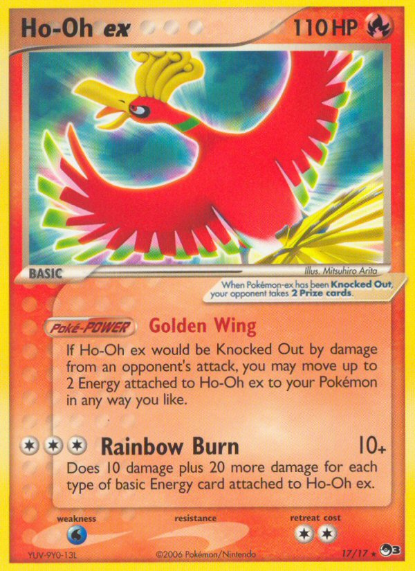 Ho-Oh ex (Holo)  - Holofoil POP Series 3 - Ultra Rare