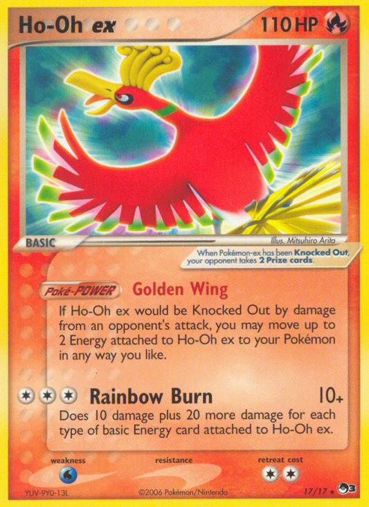 Ho-Oh ex (Holo)  - Holofoil POP Series 3 - Ultra Rare