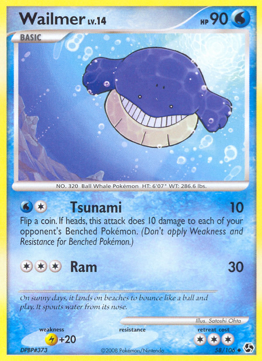 Wailmer  Great Encounters - Uncommon