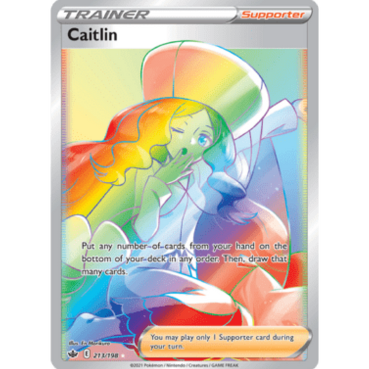 Caitlin (213/198) [Sword & Shield: Chilling Reign]