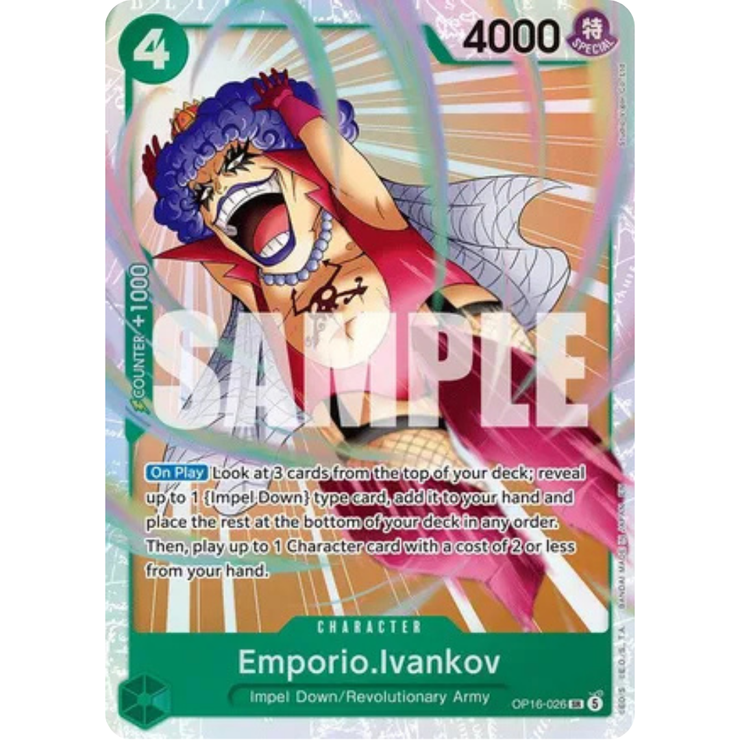 Emporio.Ivankov (026) (OP16-026) - The Time of Battle Foil
