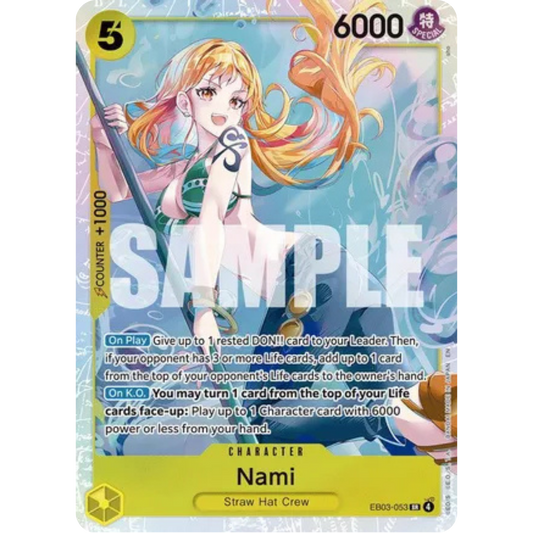 Nami (053) (EB03-053) - Extra Booster: One Piece Heroines Edition Foil