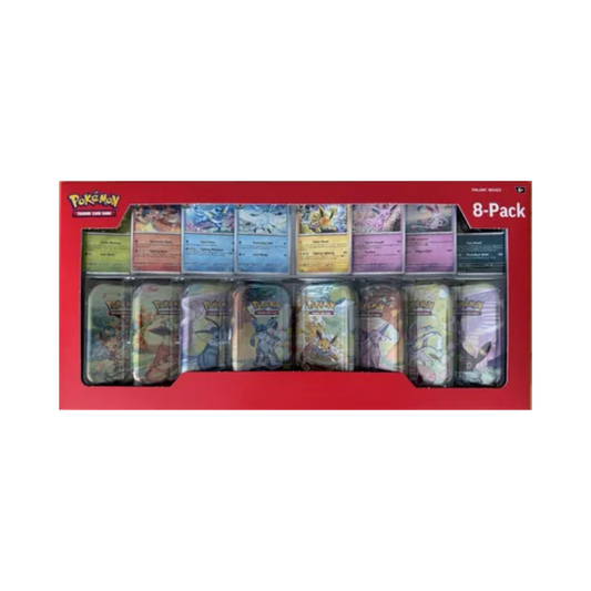 Costco Prismatic Evolutions 8-Pack Mini Tins
