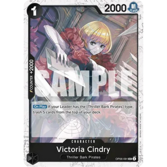 Victoria Cindry (Jolly Roger Foil) (OP06-091) - Premium Booster -The Best- Foil