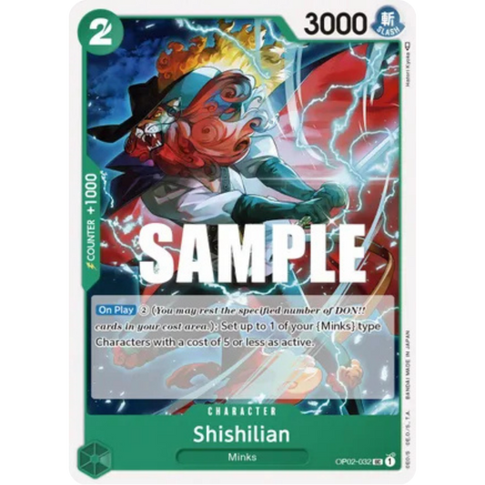 Shishilian (OP02-032) - Paramount War