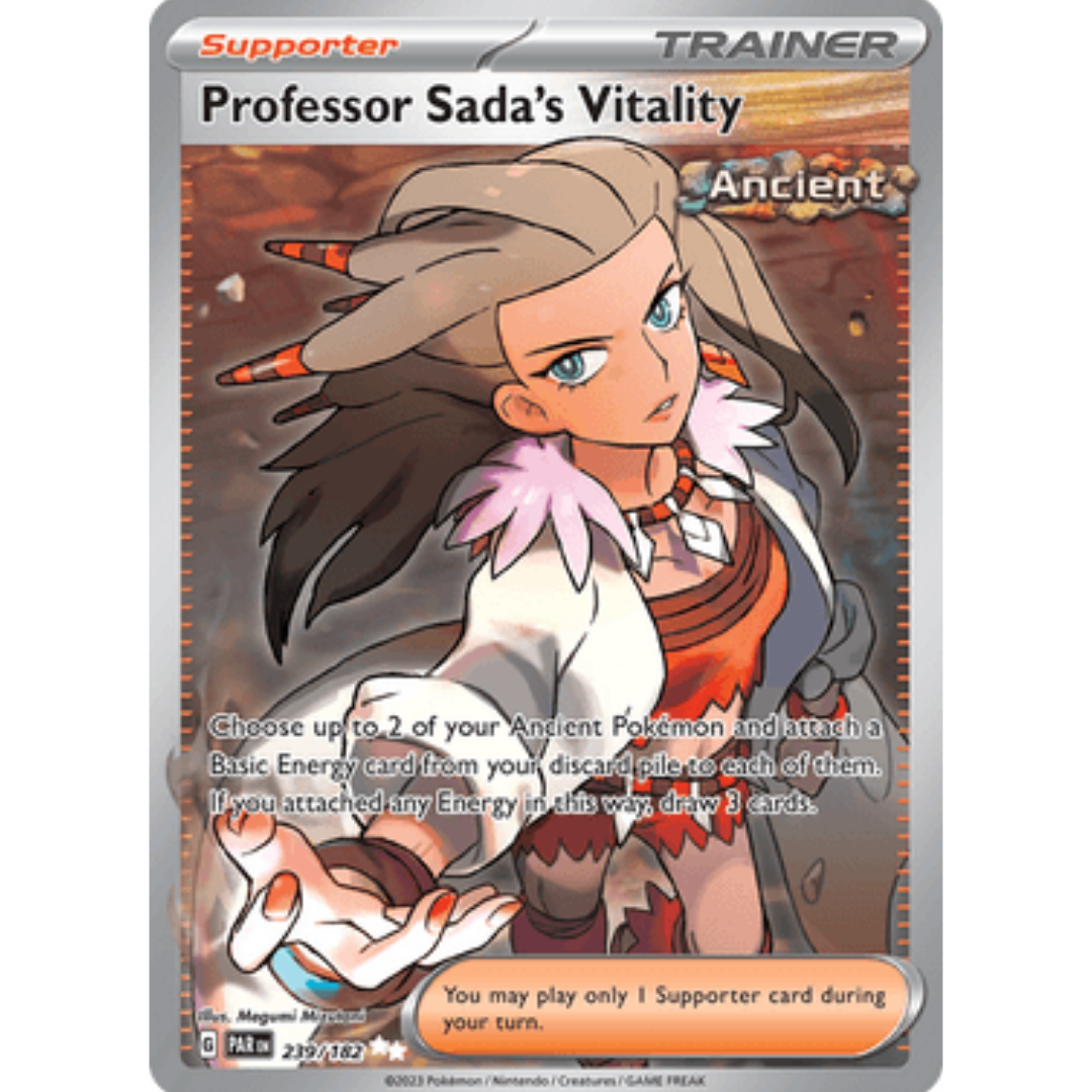 Professor Sada's Vitality 239/182  - Holofoil SV04 Paradox Rift - Ultra Rare