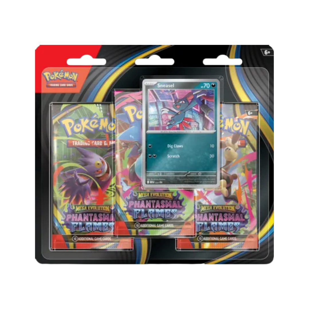 Phantasmal Flames 3 Pack Blister [Sneasel]