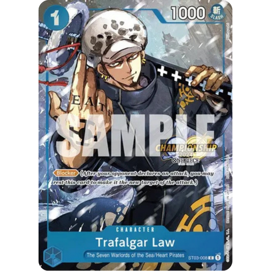 Trafalgar Law - ST03-008 (CS 2024 Event Pack) (ST03-008) - One Piece Promotion Cards Foil