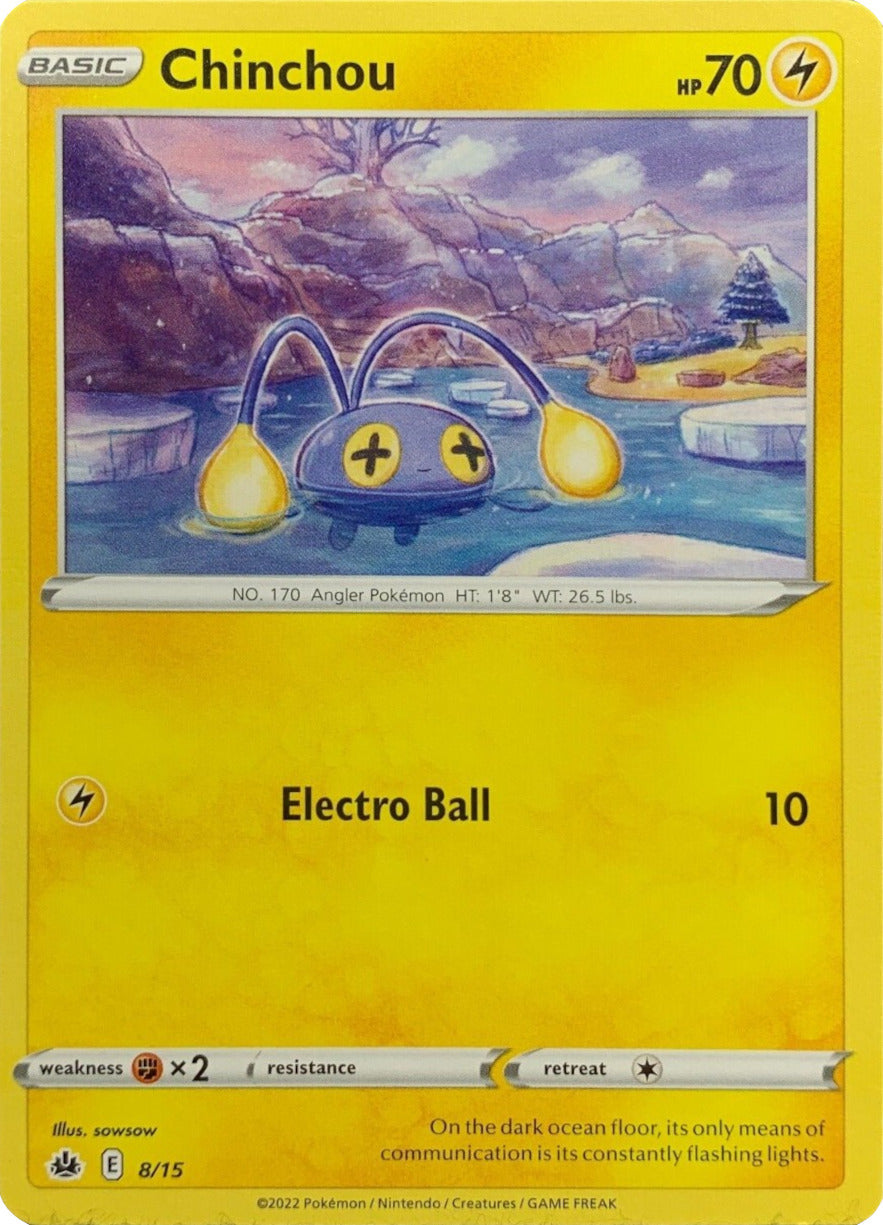Chinchou 008/15  McDonalds Promos 2022 - Promo