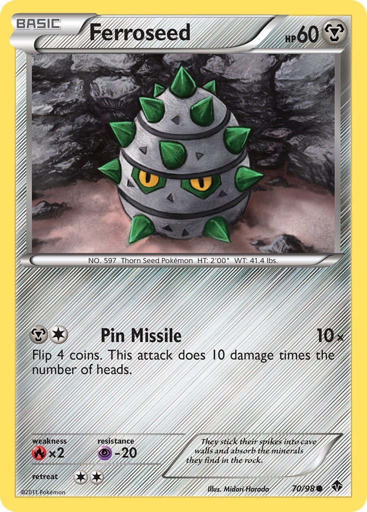 Ferroseed (70)  Emerging Powers - Common