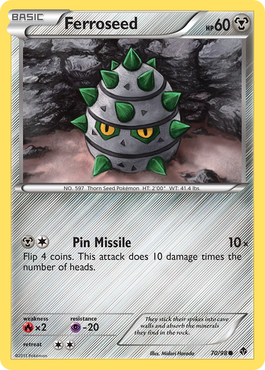 Ferroseed (70)  Emerging Powers - Common