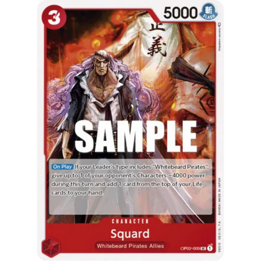 Squard (OP02-009) - Paramount War