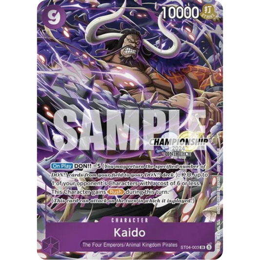 Kaido (CS 2024 Celebration Pack) (ST04-003) - One Piece Promotion Cards Foil