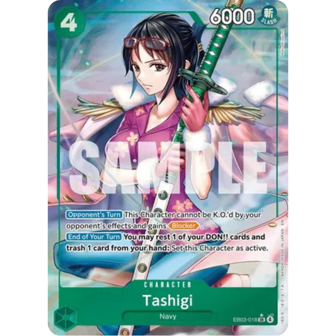 Tashigi (Alternate Art) (EB03-018) - Extra Booster: One Piece Heroines Edition Foil