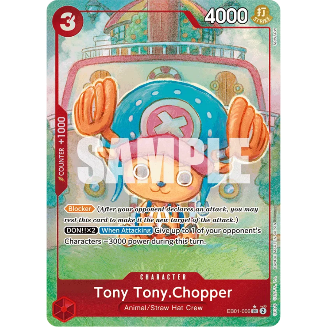 Tony Tony.Chopper (Alternate Art) (EB01-006) - Extra Booster: Memorial Collection Foil