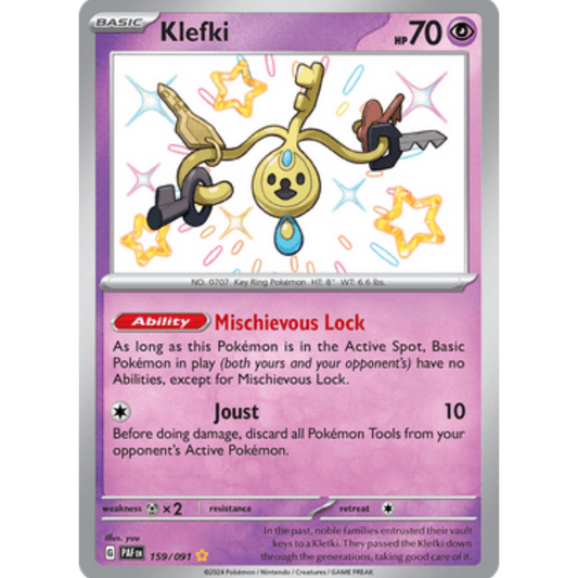 Klefki (159/091) [Scarlet & Violet: Paldean Fates]