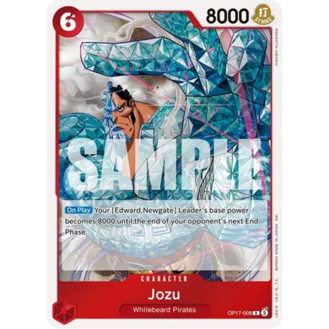 Jozu (OP17-008) - The World's Strongest Warriors Foil