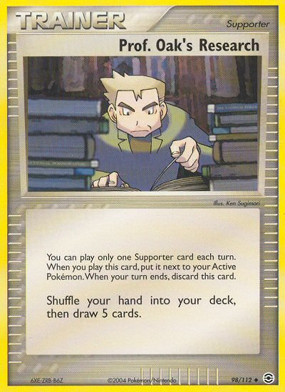 Prof. Oak's Research  FireRed & LeafGreen - Uncommon