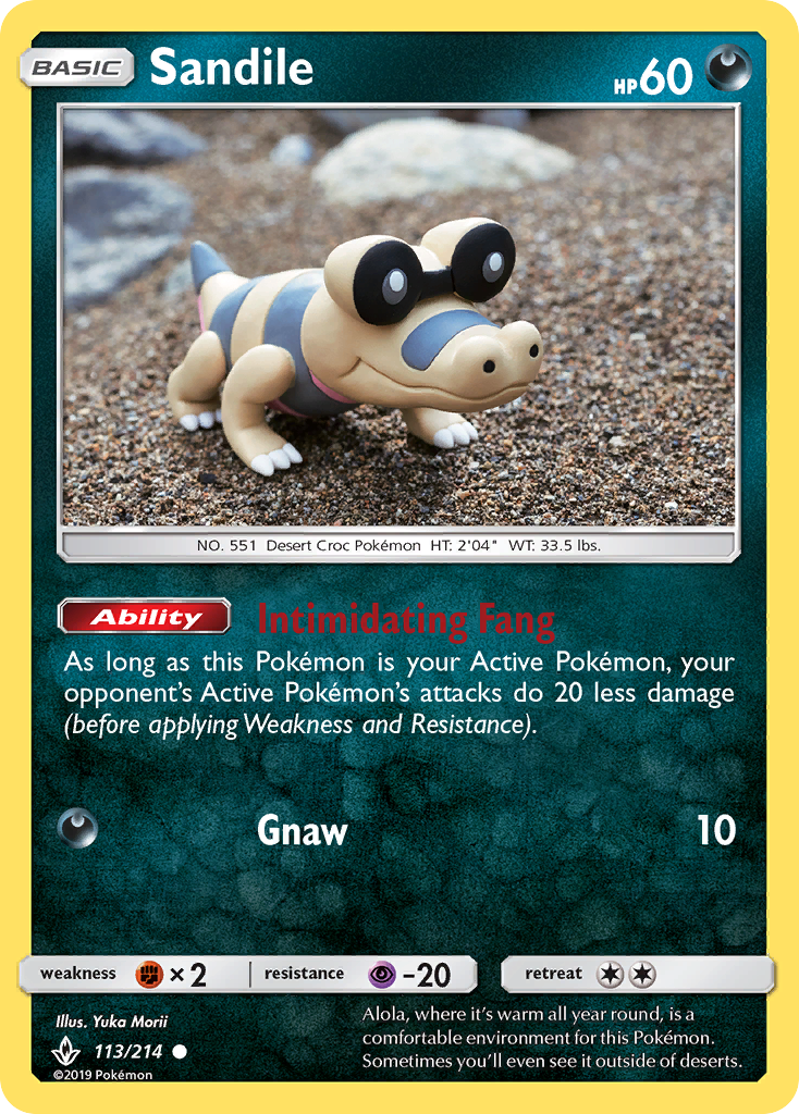 Sandile (113) 113  SM  Unbroken Bonds - Common