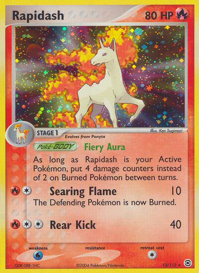 Rapidash  - Holofoil FireRed & LeafGreen - Holo Rare
