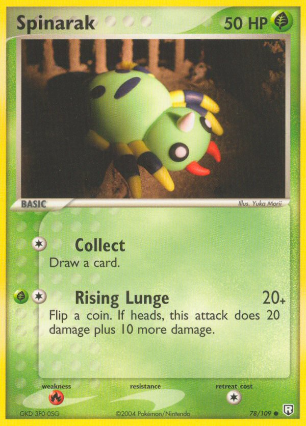 Spinarak 078  Team Rocket Returns - Common