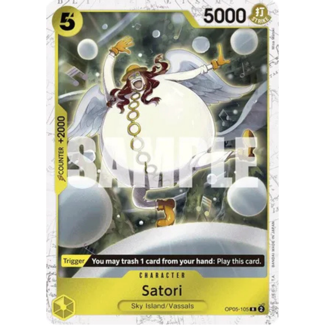 Satori (Jolly Roger Foil) (OP05-105) - Premium Booster -The Best- Foil