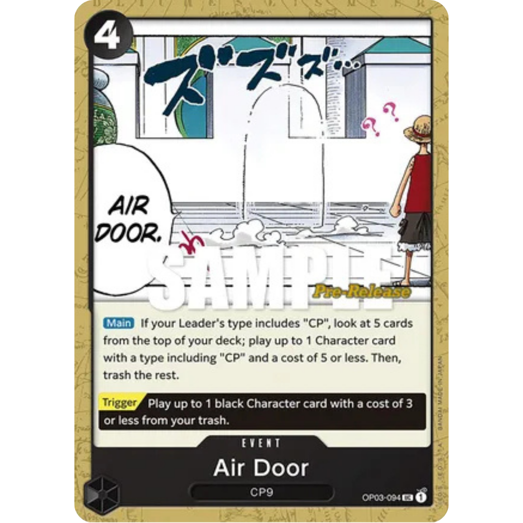 Air Door (OP03-094) - Pillars of Strength Pre-Release Cards