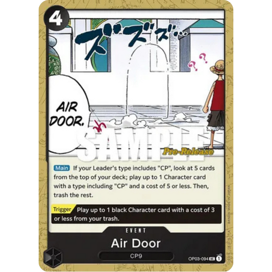 Air Door (OP03-094) - Pillars of Strength Pre-Release Cards