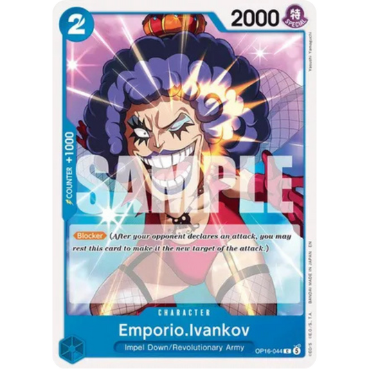 Emporio.Ivankov (044) (OP16-044) - The Time of Battle