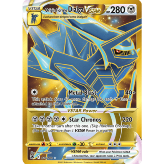 Origin Forme Dialga VSTAR (210/189) [Sword & Shield: Astral Radiance]