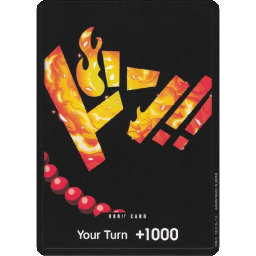 DON!! Card (Ace) - Premium Booster -The Best- Foil