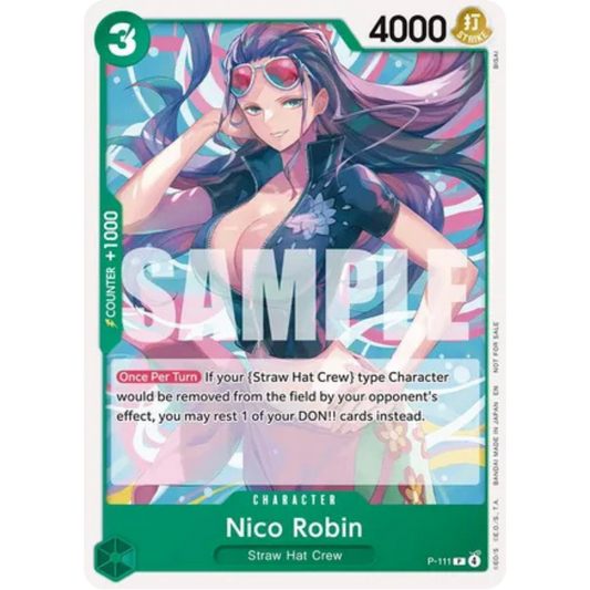 Nico Robin (Heroines Battle Pack) (P-111) - One Piece Promotion Cards