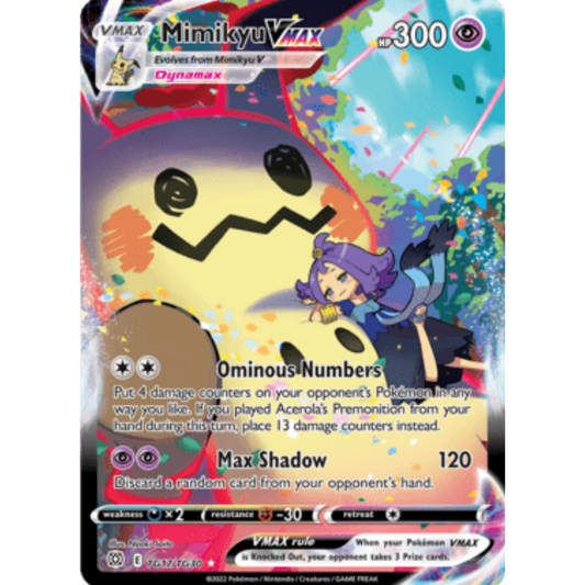 Mimikyu VMAX (TG17/TG30) [Sword & Shield: Brilliant Stars]