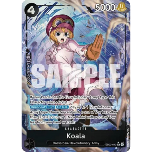 Koala (Alternate Art) (EB03-042) - Extra Booster: One Piece Heroines Edition Foil