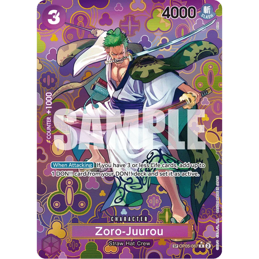 Zoro-Juurou (SP) (OP05-067) - Emperors in the New World Foil