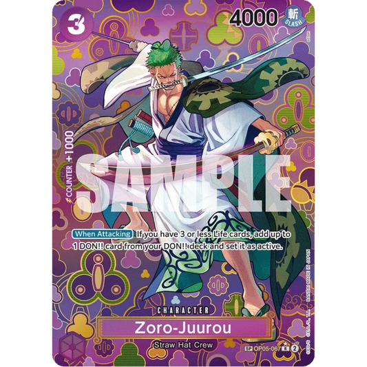 Zoro-Juurou (SP) (OP05-067) - Emperors in the New World Foil