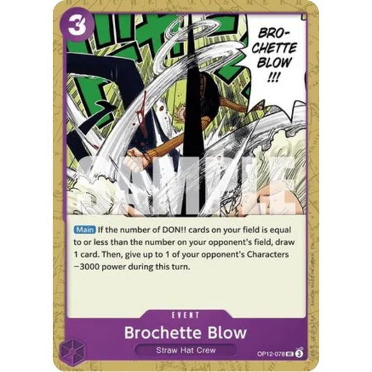 Brochette Blow (OP12-078) - Legacy of the Master
